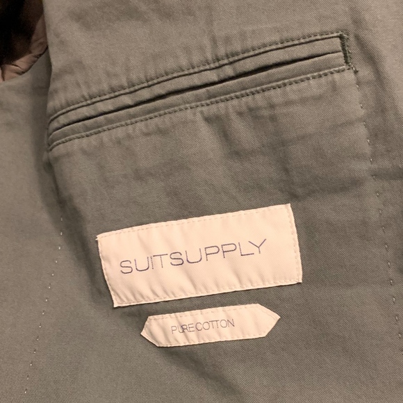 SuitSupply Dark Green Havana Jacket - Picture 3 of 4